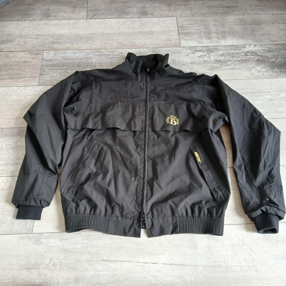 ZERO Restriction Gore-Tex Golf Outerwear Jacket Ladies M Hiwan Club Black